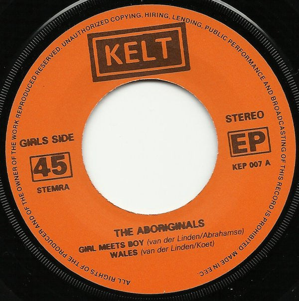 The Aboriginals : Girl Meets Boy (7", EP)