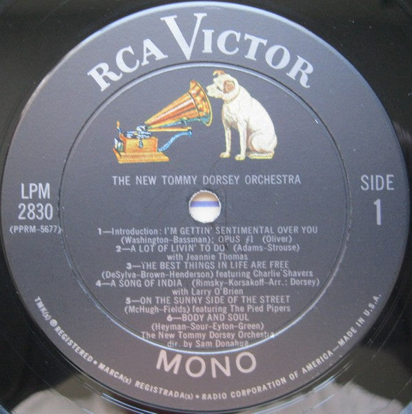 The New Tommy Dorsey Orchestra* : Recorded Live At The Royal Box Of The Americana New York (LP, Album)