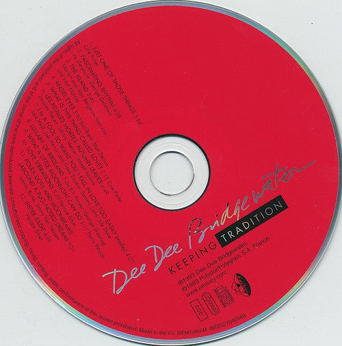 Dee Dee Bridgewater : Keeping Tradition (CD, Album, RE)