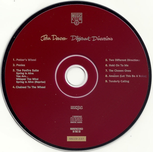 John Denver : Different Directions (CD, Album)