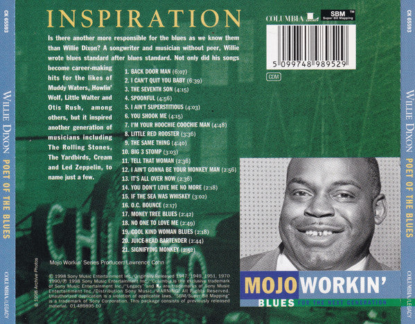 Willie Dixon : Poet Of The Blues (CD, Comp)