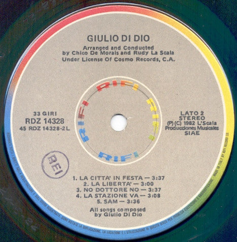 Giulio Di Dio : Giulio Di Dio (LP, Album)