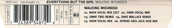 Everything But The Girl : Walking Wounded (CD, Single)