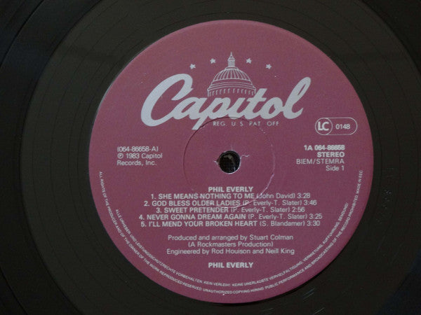 Phil Everly : Phil Everly (LP, Album)