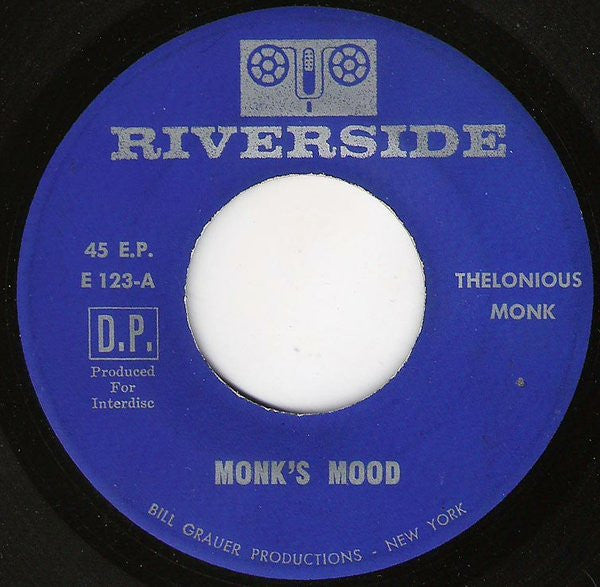 Thelonious Monk : 'Round About Midnight (7", EP)