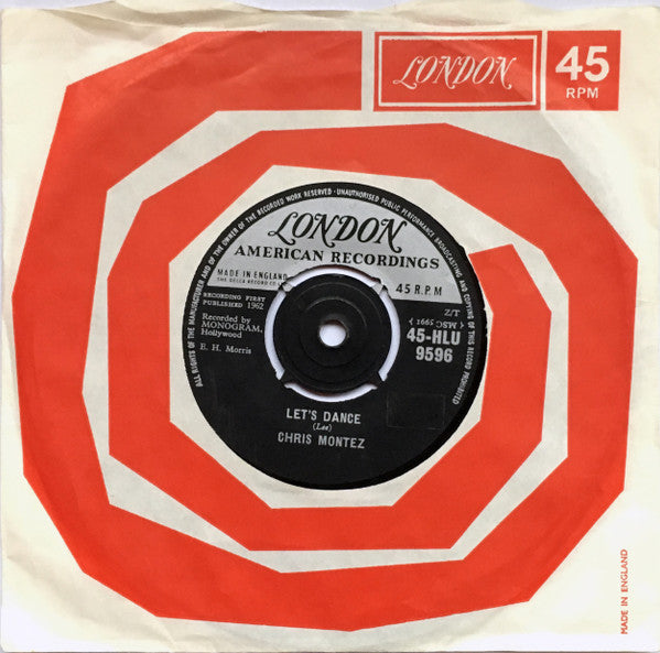 Chris Montez : Let's Dance (7", Single)