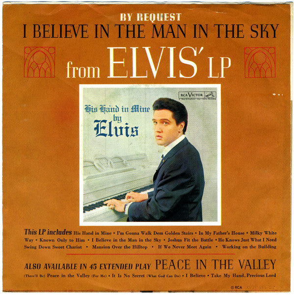 Elvis* : Crying In The Chapel (7", Single)