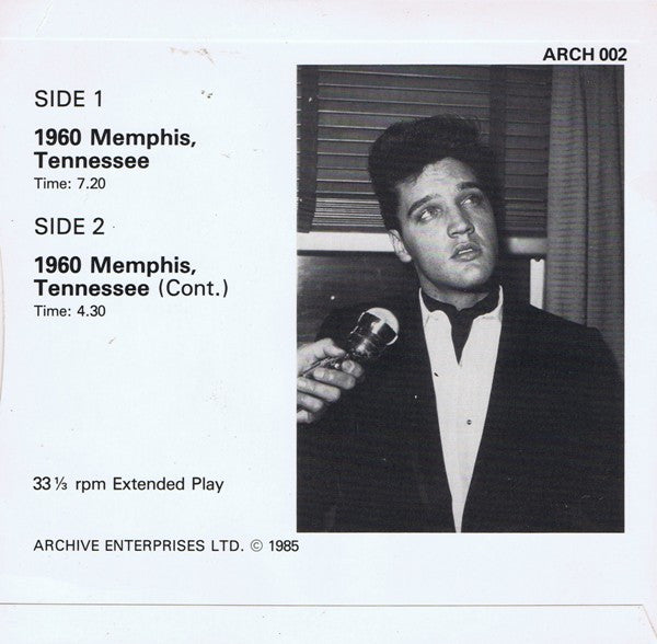 Elvis* : The Elvis Interviews Vol.2 (7", EP)