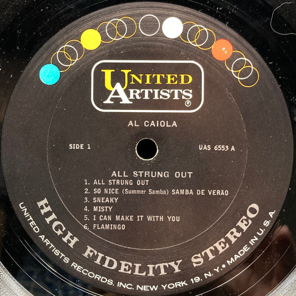 Caiola Combo : All Strung Out (LP, Album)