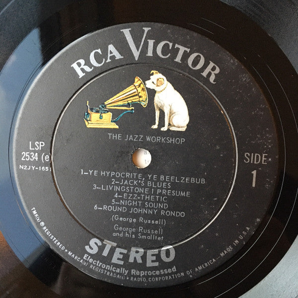 George Russell : The Jazz Workshop (LP, Album, RE)