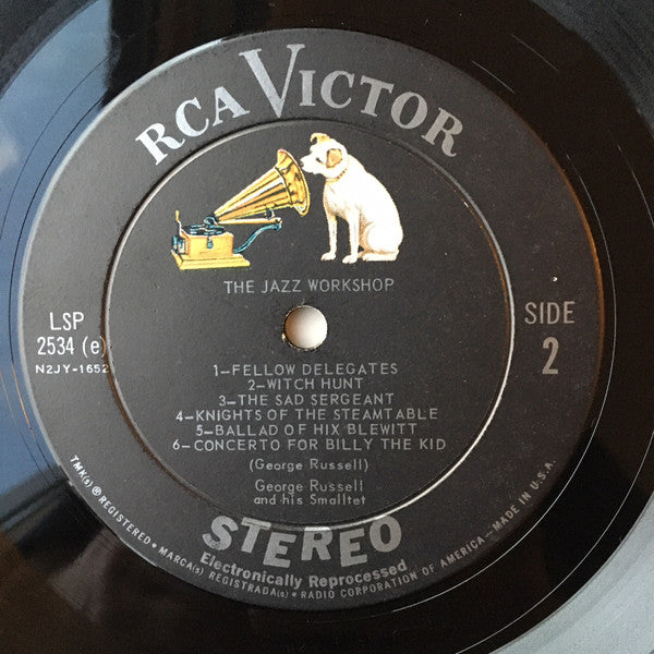 George Russell : The Jazz Workshop (LP, Album, RE)