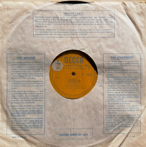 I.K. Dairo & His Blue Spots : I.K. Dairo (M.B.E) And His Blue Spots  (LP, Album, Mono)