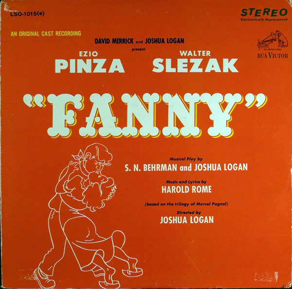 Ezio Pinza, Walter Slezak : Fanny (Original Cast Recording) (LP, Album, RE)