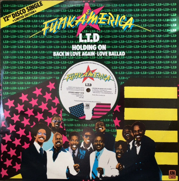 L.T.D* : Holding On (When Love Is Gone) (12", Single, Ltd)