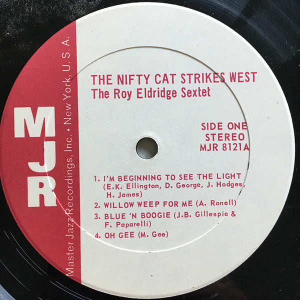 Roy Eldridge Sextet : The Nifty Cat Strikes West (LP, Album)