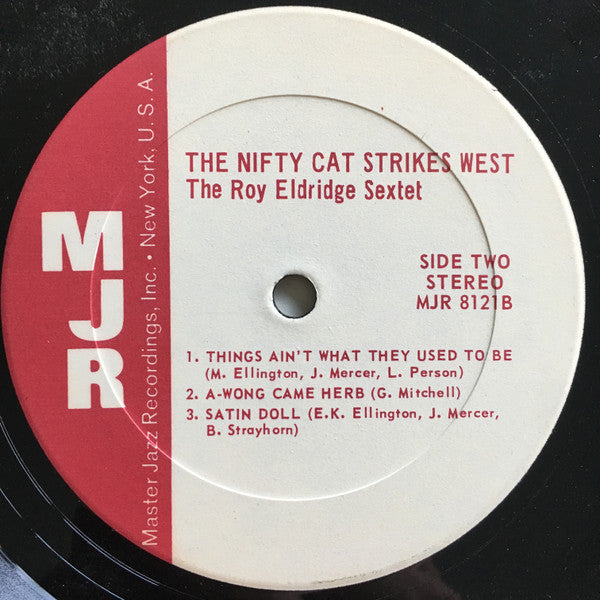 Roy Eldridge Sextet : The Nifty Cat Strikes West (LP, Album)