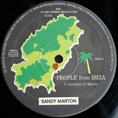 Sandy Marton : People From Ibiza (12")
