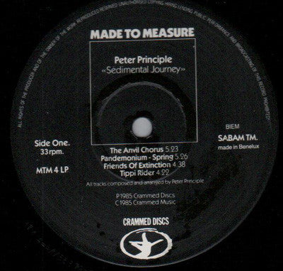 Peter Principle : Sedimental Journey (LP, Album)