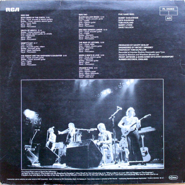 Five Hand Reel : Five Hand Reel  (LP)