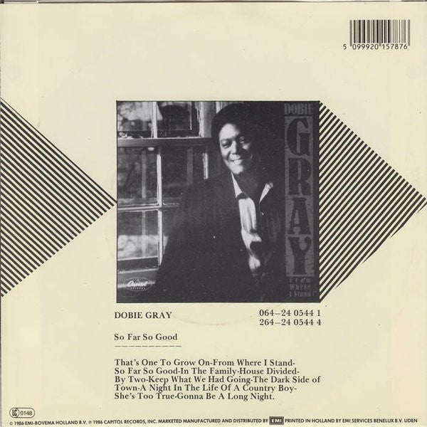 Dobie Gray : From Where I Stand (7", Single)