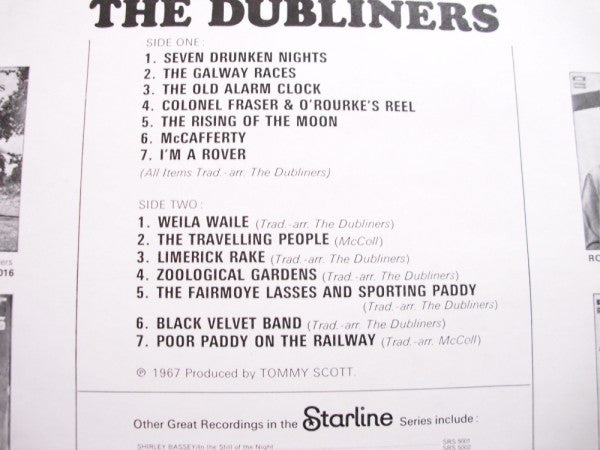 The Dubliners : Seven Drunken Nights (LP, Album, RE)