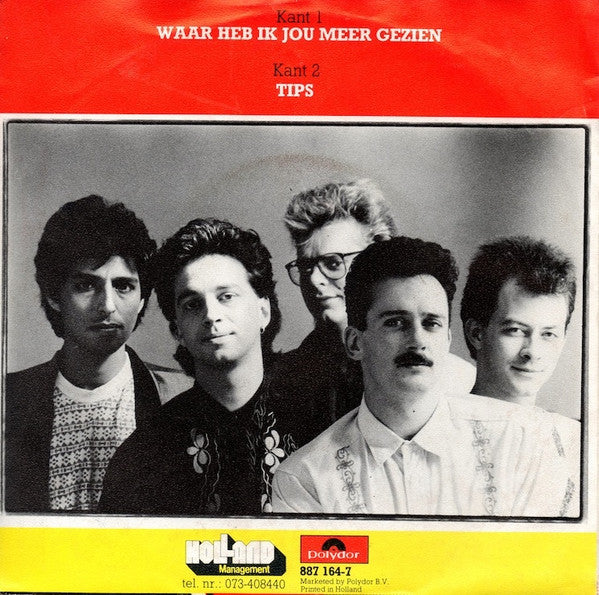 VOF De Kunst : Waar Heb Ik  Jou Meer Gezien (7", Single)