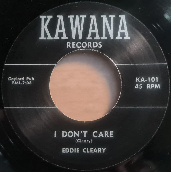 Eddie Cleary : Think It Over Baby (7", Single, RE, Unofficial)