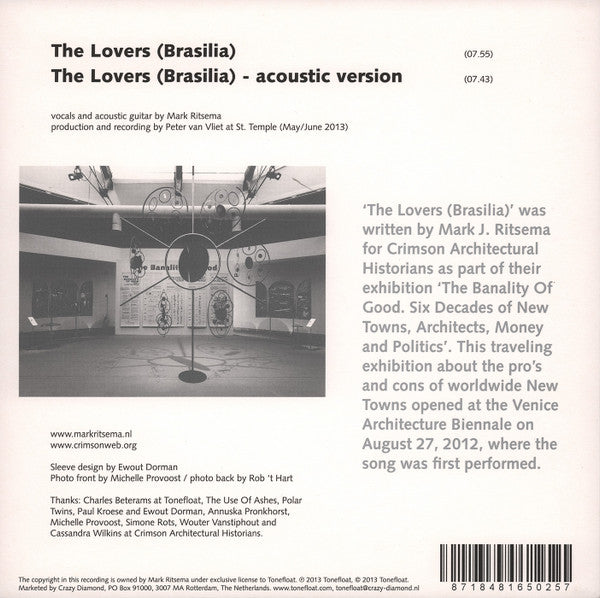 Mark Ritsema (2) : The Lovers (Brasilia) (7", Single, Ltd, Tra)