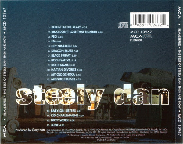 Steely Dan : Remastered • The Best Of Steely Dan (Then And Now) (CD, Comp, RM)