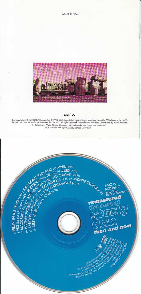 Steely Dan : Remastered • The Best Of Steely Dan (Then And Now) (CD, Comp, RM)