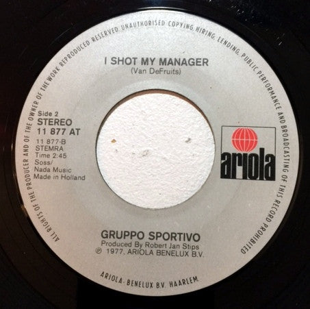 Gruppo Sportivo : Rock 'N Roll (7", Single)