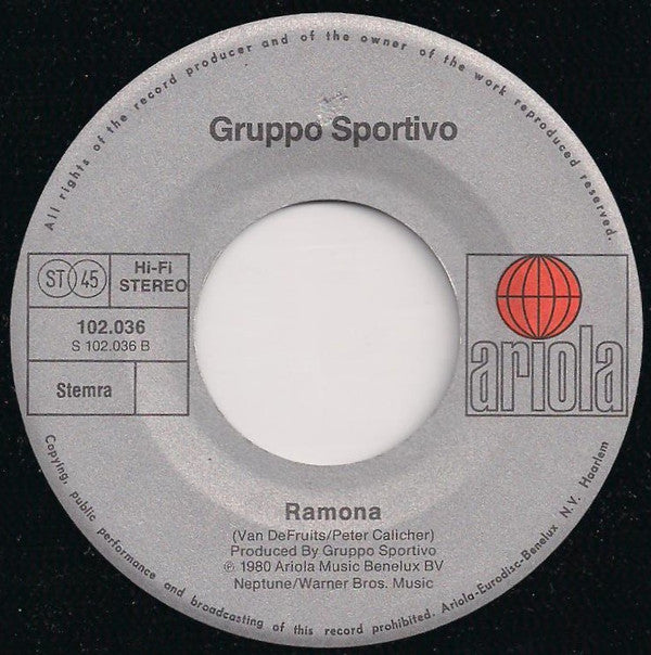 Gruppo Sportivo : Up To Date (7", Single)
