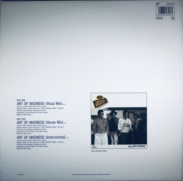The Jacksons : Art Of Madness (12", Maxi)