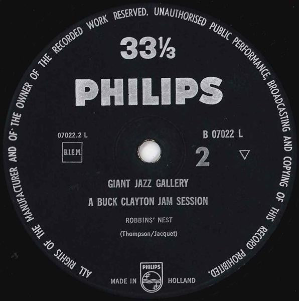 Buck Clayton : A Buck Clayton Jam Session (LP, Mono, RE)