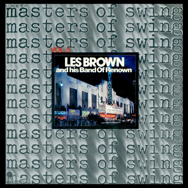 Les Brown And His Band Of Renown : Masters Of Swing Vol. 5 (LP, Comp)