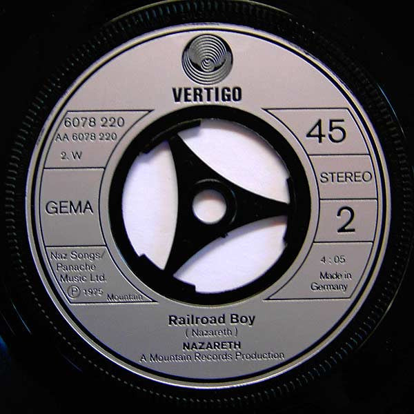 Nazareth (2) : Holy Roller (7", Single)