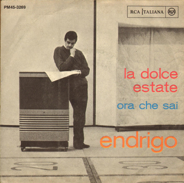 Sergio Endrigo : La Dolce Estate (7")
