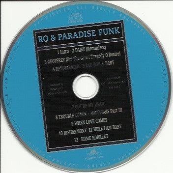 Ro & Paradise Funk : Baby (CD, Album)
