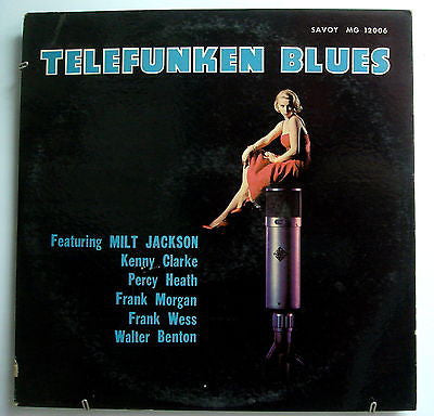 Kenny Clarke : Telefunken Blues (LP, Album, Mono, RE)