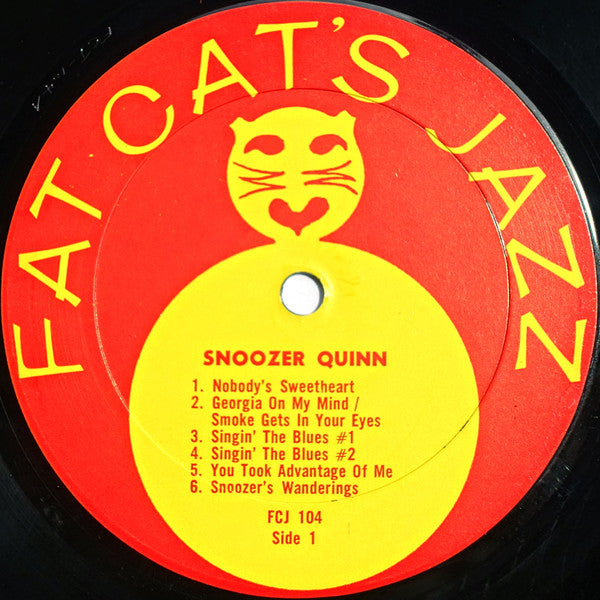 Eddie "Snoozer" Quinn : The Legendary Snoozer Quinn (LP, Album)