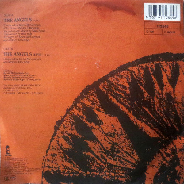 Melissa Etheridge : The Angels (7", Single)