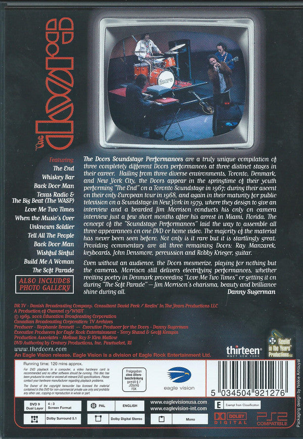 The Doors : Soundstage Performances (DVD-V, Comp, PAL)