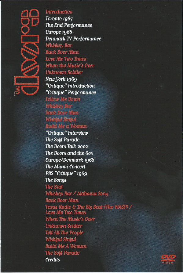 The Doors : Soundstage Performances (DVD-V, Comp, PAL)