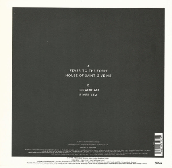 Nick Mulvey : Fever To The Form (10", EP)