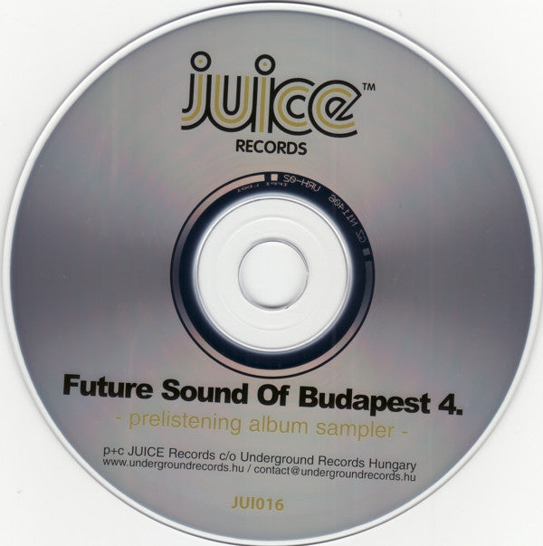 Various : Future Sound Of Budapest Vol.04 (CD, Comp, Promo)