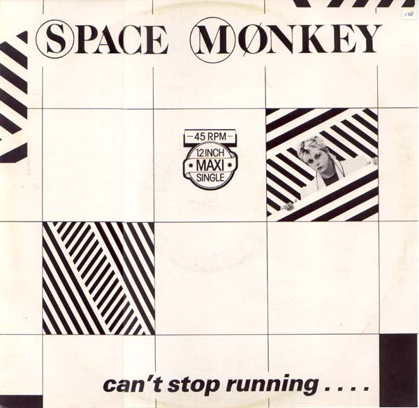 Space Monkey (3) : Can't Stop Running.... (12", Maxi)