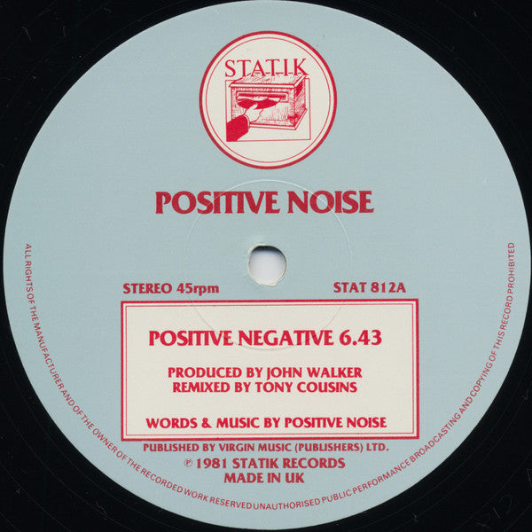 Positive Noise : Positive Negative (12", Single)