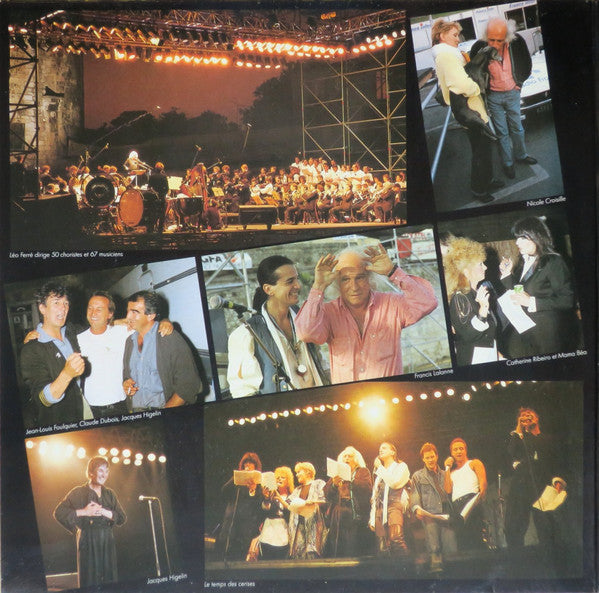 Léo Ferré : Francofolies - La Fête à Ferré - Enregistrement Public à La Rochelle (LP, Album)