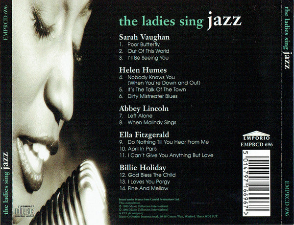 Various : The Ladies Sing Jazz (CD, Comp)