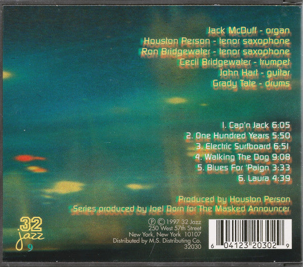 Brother Jack McDuff : The Re-Entry (CD, Album, RE)